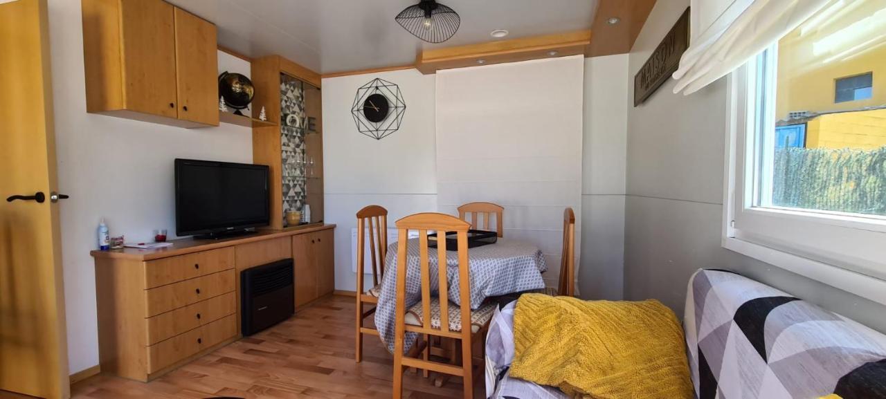 Mobil Home Dans Camping Saillagouse Exterior foto